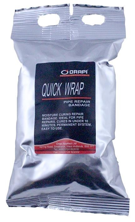 Orapi Qwrap2 Quick Wrap, Pipe Repair, 50mm X 3.6M