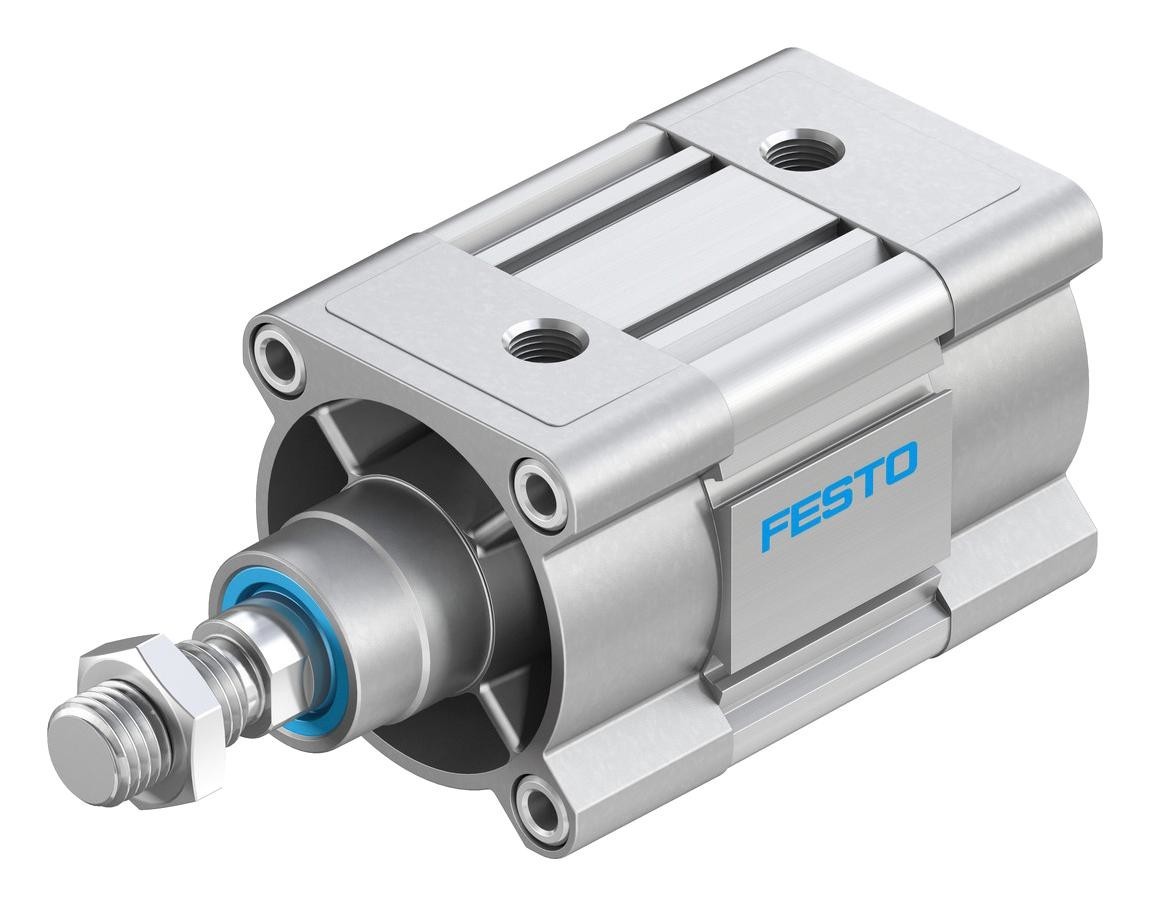 Festo Dsbc-80-20-D3-Ppsa-N3 Cylinder, Dbl Acting, 80mm, 12Bar, 20mm