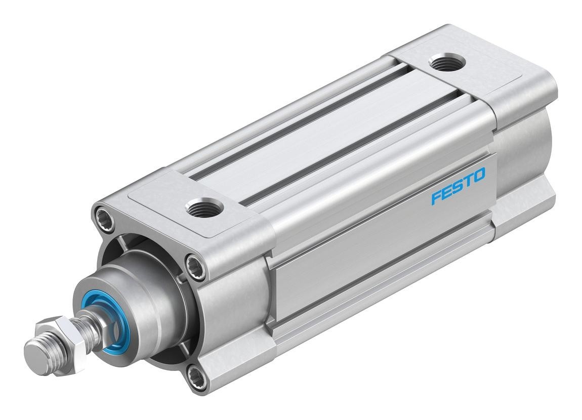 Festo Dsbc-63-100-D3-Ppsa-N3 Cylinder, Dbl Acting, 63mm, 12Bar, 100mm