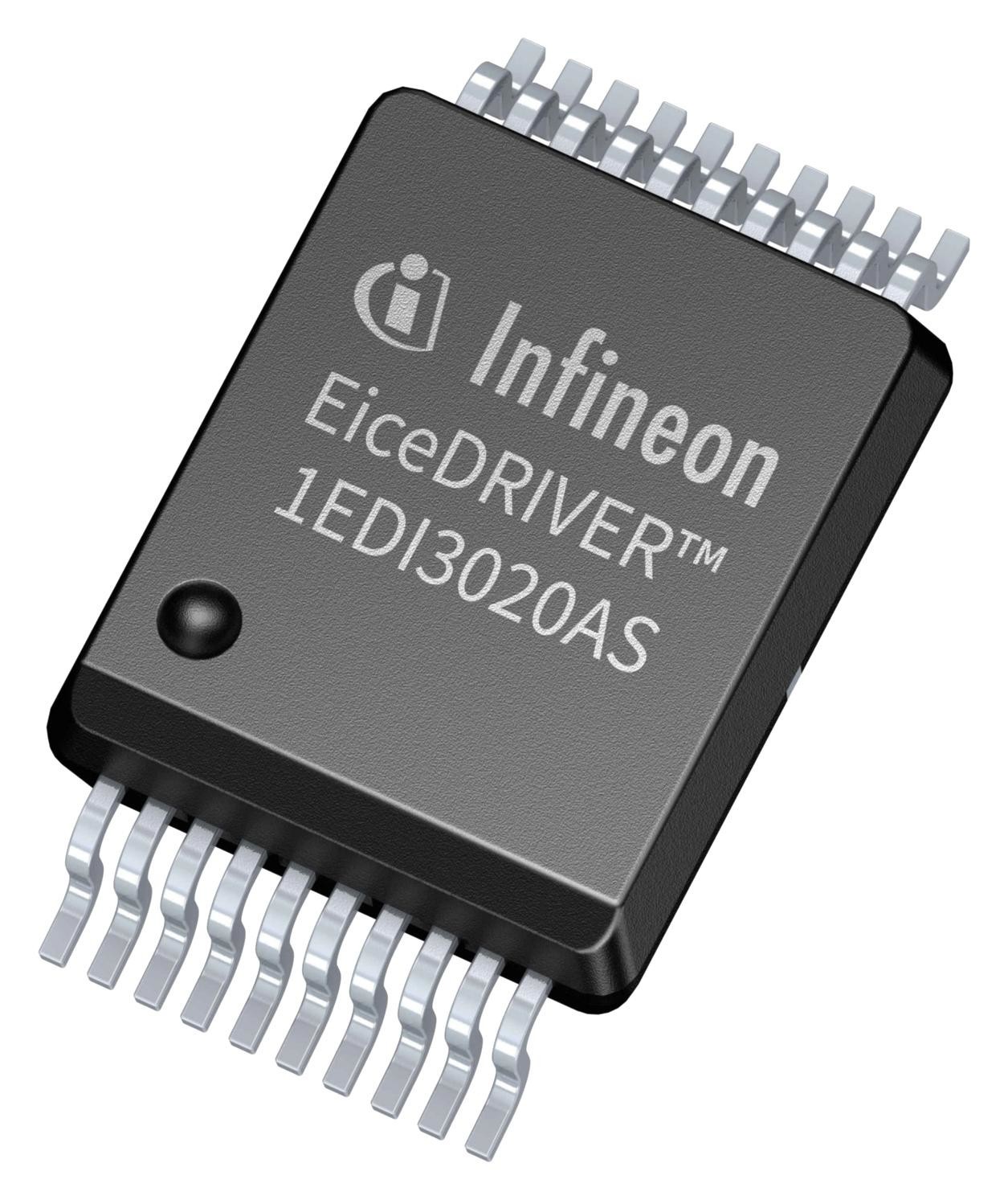 Infineon 1Edi3020Asxuma1 Gate Driver, Igbt, High Side, Pg-Dso-20