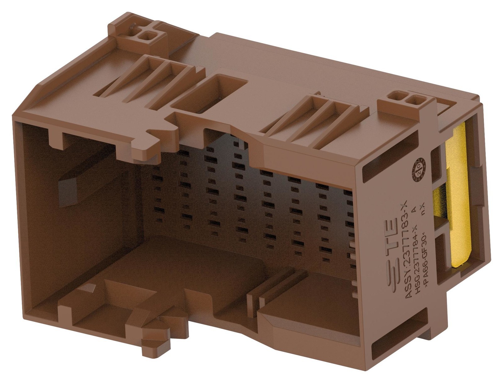 Amp Connectors / Te Connectivity 2377783-1 Conn, Tab Housing, 36Pos, 36V, Pa66+Gf30