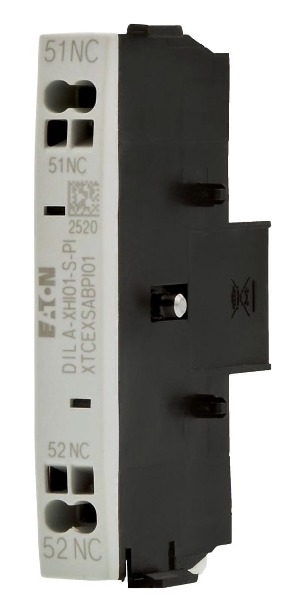 Eaton Moeller Dila-Xhi01-S-Pi Auxiliary Contact, 1Nc, Side, Push In