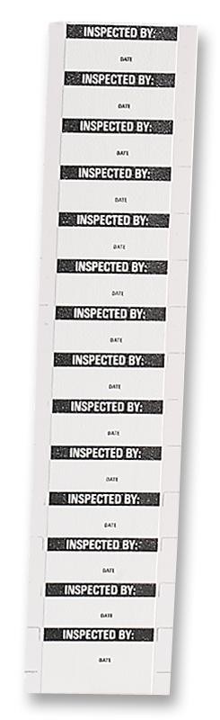 Multicomp Pro 7827301 Label, Inspected By, Pk350