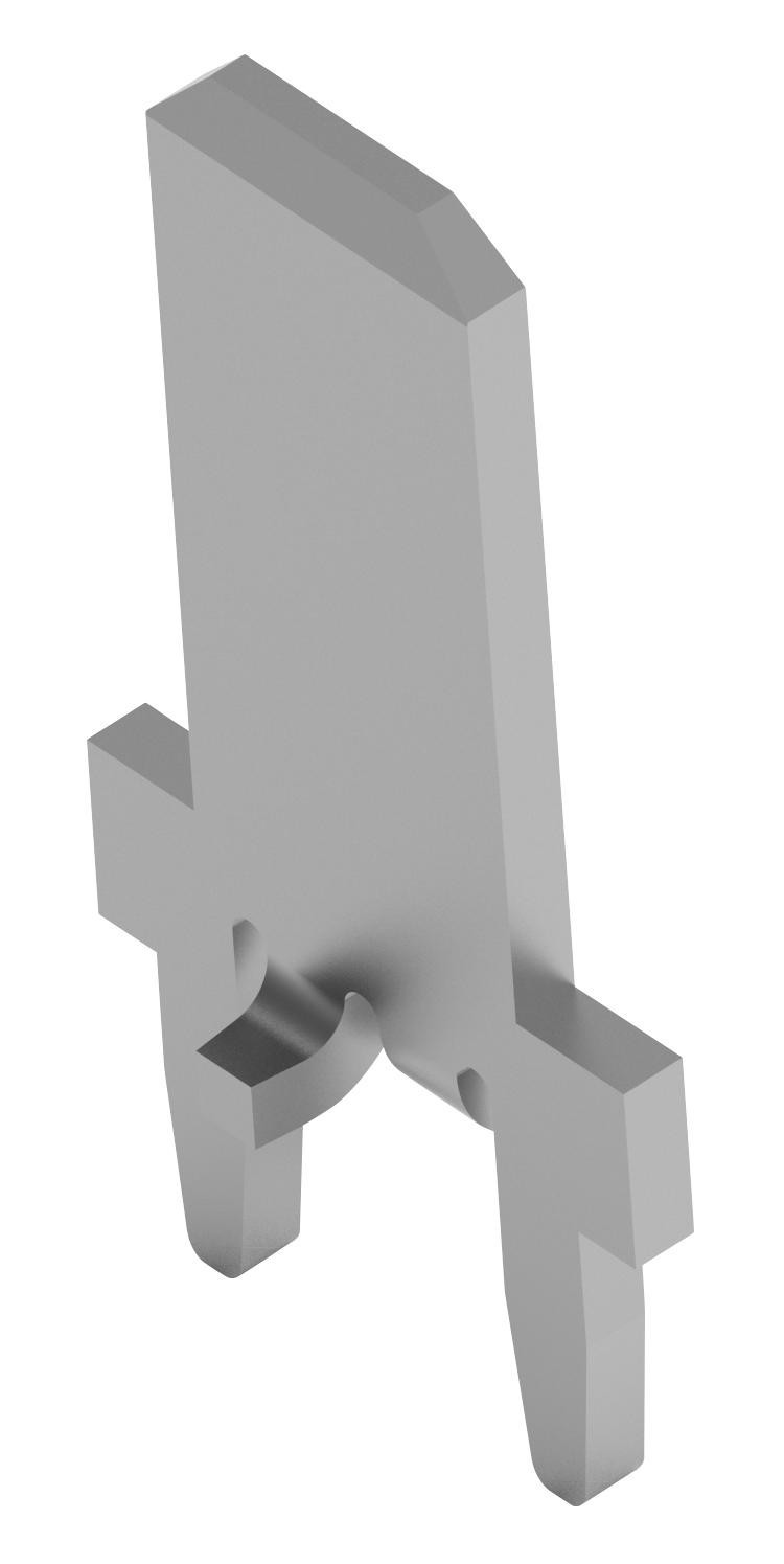 Amp Connectors / Te Connectivity 1217332-1 Pcb Terminal, 4.75mm X 0.8mm, Brass