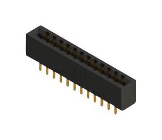 Edac 355-024-520-201 Card Edge Connector, Dual, 24Pos, Solder