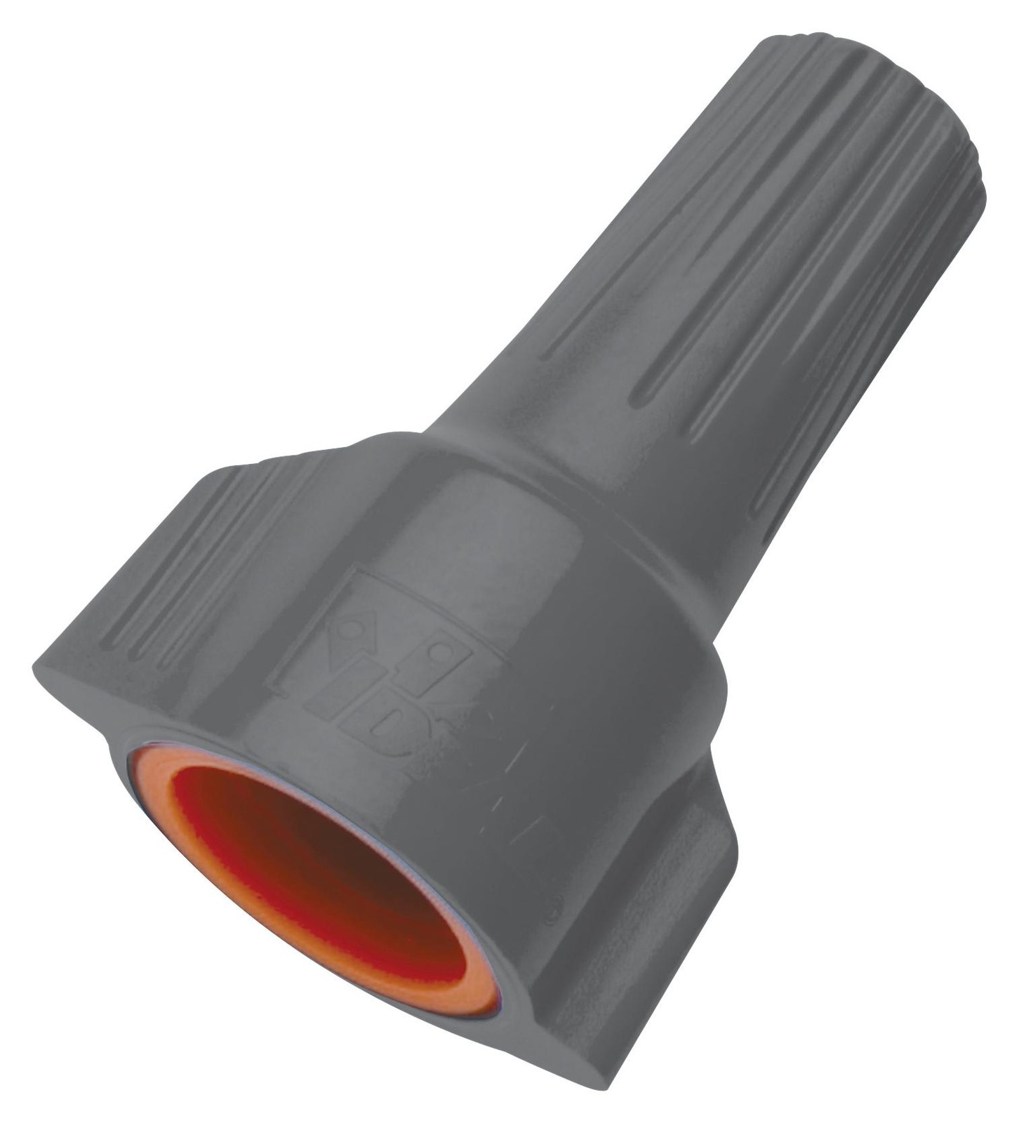 Ideal 30-1261J Terminal, Connector, Twist On, Gray/org
