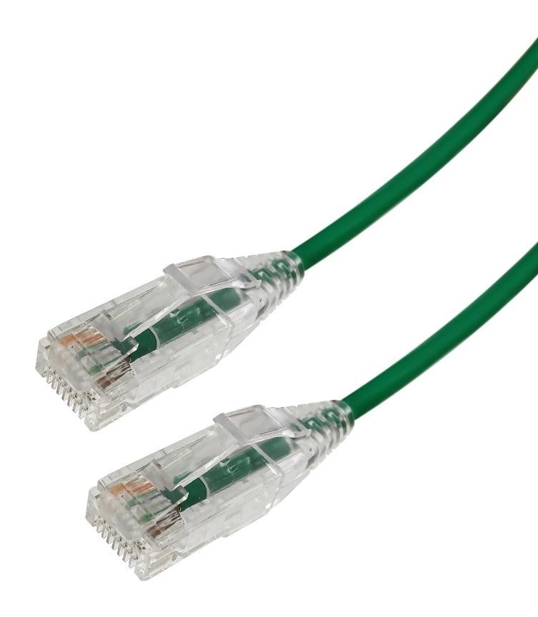 Videk 2994-0.5G Enet Cord, C6, Rj45 Plug-Rj45 Plug, 0.5M