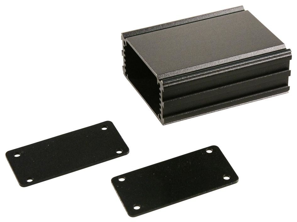 Box Enclosures B1-080Bk Case, Aluminium, Black, 64X30X80mm