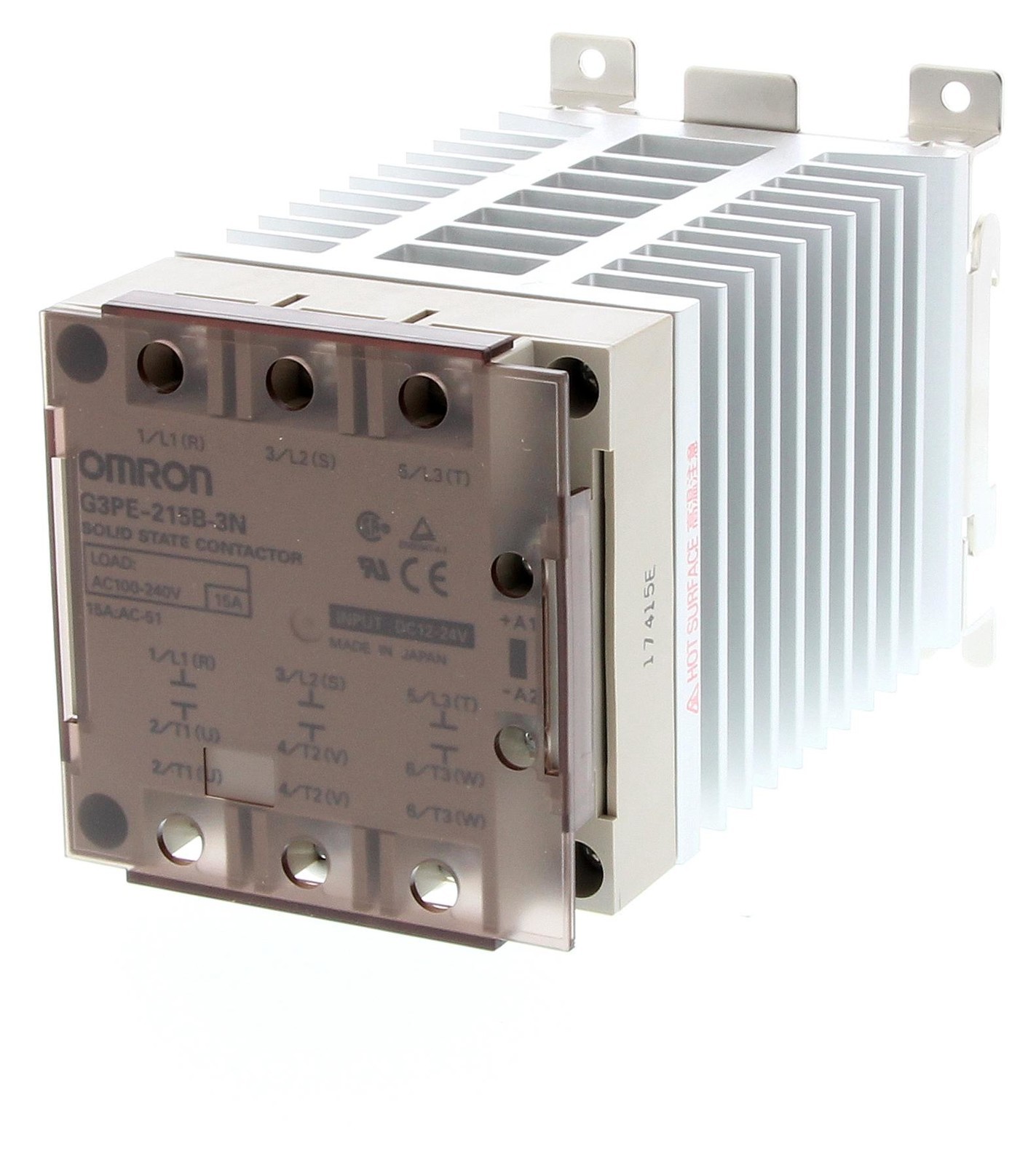 Omron G3Pe-215B-3N 12-24Vdc Solid State Relays