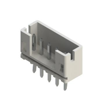 Edac 140-505-415-001. Pin Header Connector, Brass, 5Pos, 1Row, 2mm