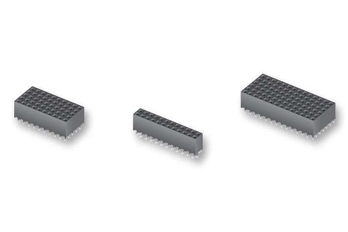 Samtec Sqw-125-01-L-D-Vs Socket, 2.0mm, Smt, 2X25Way