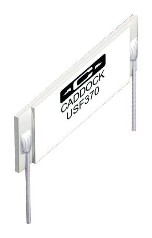 Caddock Usf370-5.00M-0.01%-5Ppm Res, 5M, 0.75W, Radial
