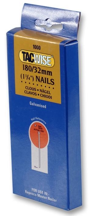 Tacwise Plc 0363 Nails, 180/32mm (Pk1,000)