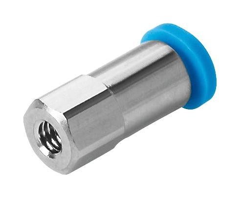 Festo Qsmf-M3-4 Push-In Fitting, 4mm, M3, 8mm