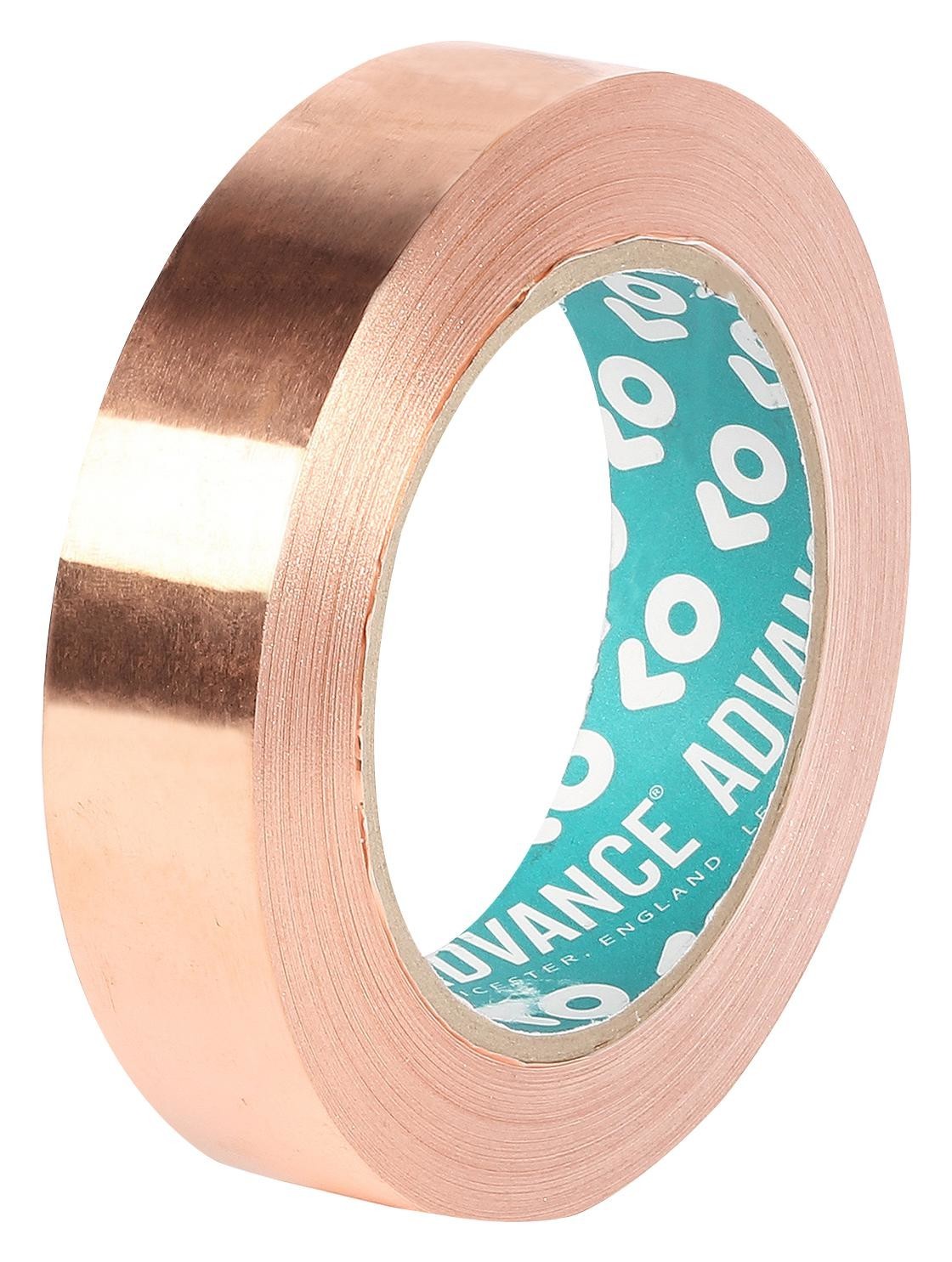 Advance Tapes At528 Copper 33M X 25mm Tape, Copper Foil, 33M X 25mm