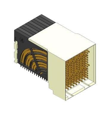 Amphenol Communications Solutions 10124150-102Lf Backplane Connector, R/a Hdr, 120P, Press Fit