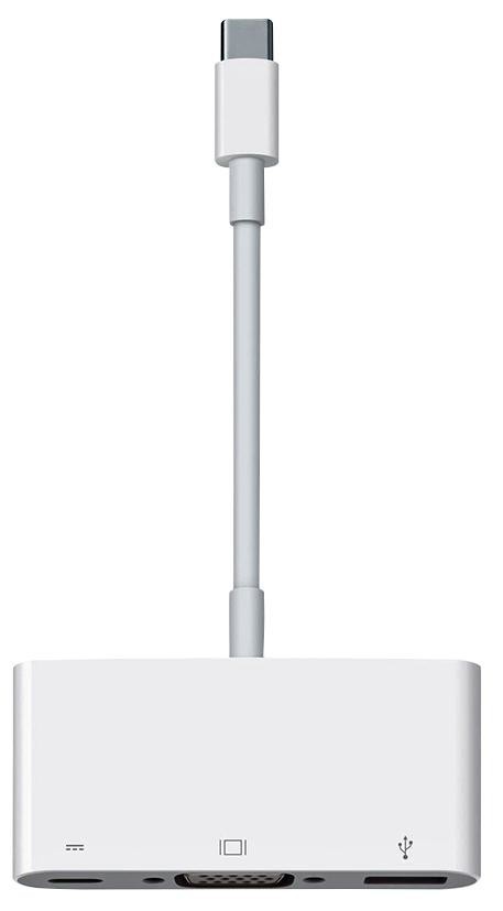 Apple Mj1L2Zm/a Adapter, Usb-C - Vga Multiport, Apple