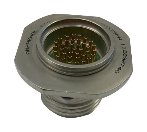 Amphenol LTD D38999/23Ye35Pn Circular Connector, Rcpt, 17-35, Jam Nut