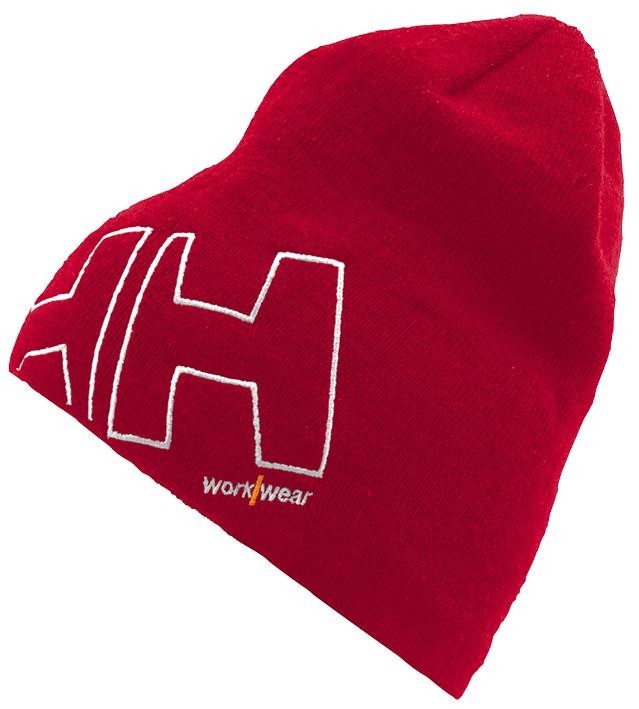 Helly Hansen 79830 130 Std Beanie Hat, Red