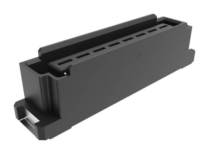 Amphenol Communications Solutions 10163419-0843002Lf Mezzanine Connector, Rcpt, 80Pos, 2Row, 0.5mm