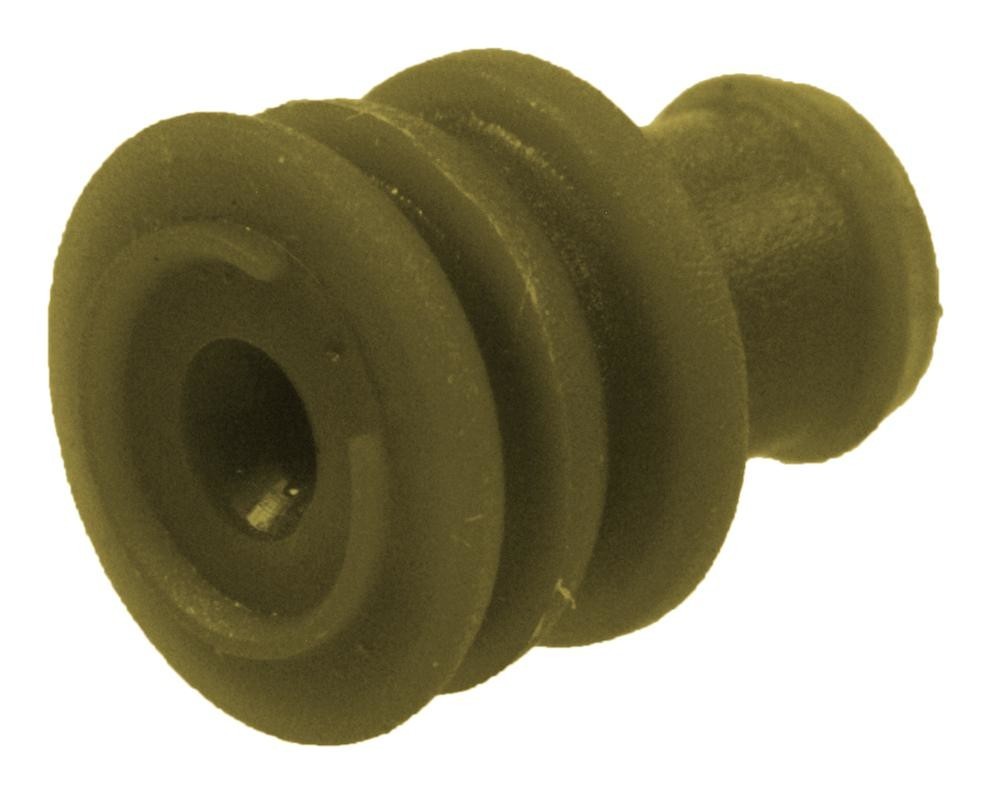 Amp Connectors / Te Connectivity 1-172888-3 Sealing Plug, Silicone, Brown