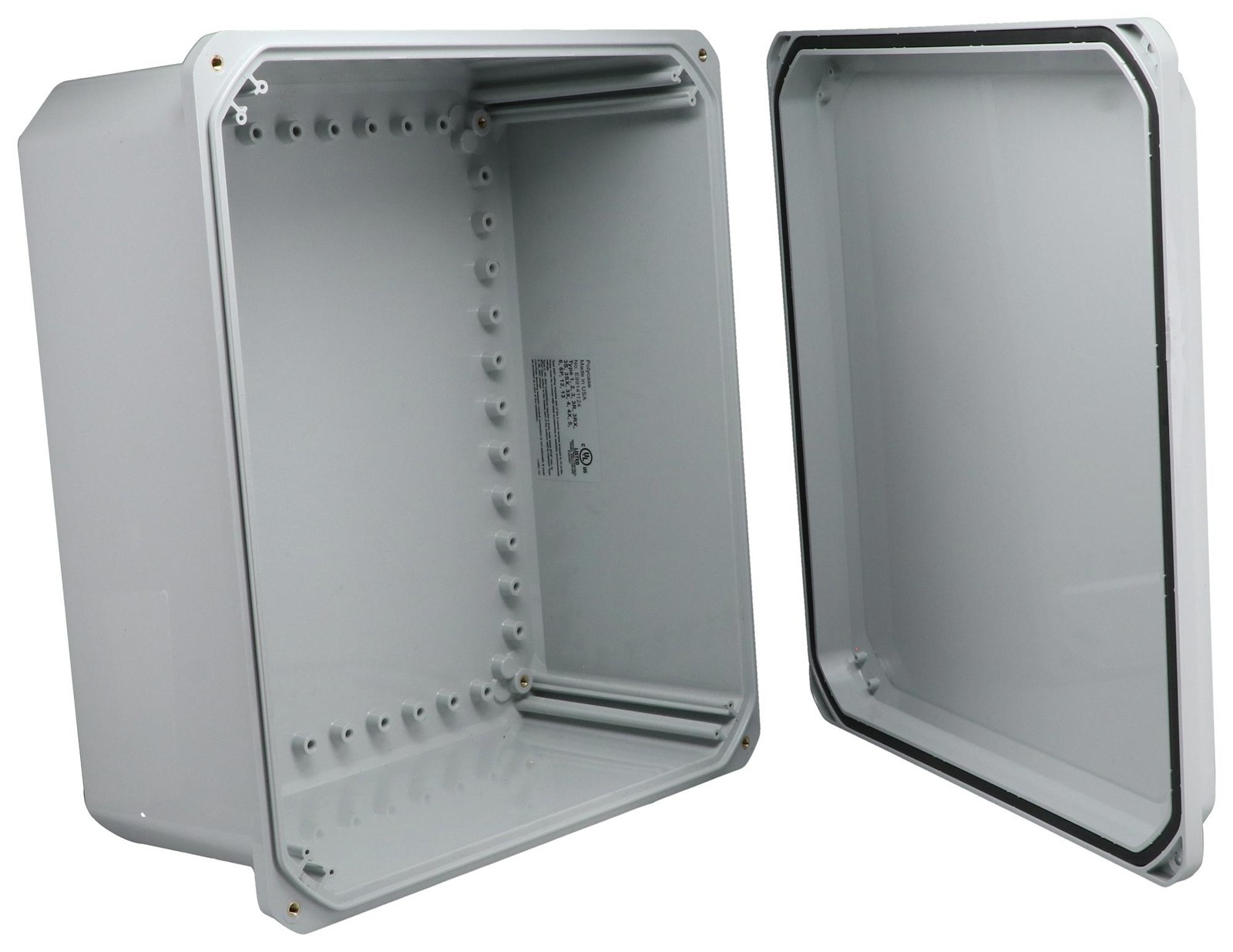 Bud Industries Dps-28713 Enclosure, Outdoor, Pc, Light Grey