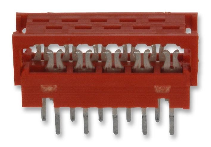 Amp Connectors / Te Connectivity 1-215570-0 Connector, 10Way, Awg28, 1.27