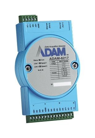 Advantech Adam-6217-B I/o Module, Analog, 8-Ch, 0.02A