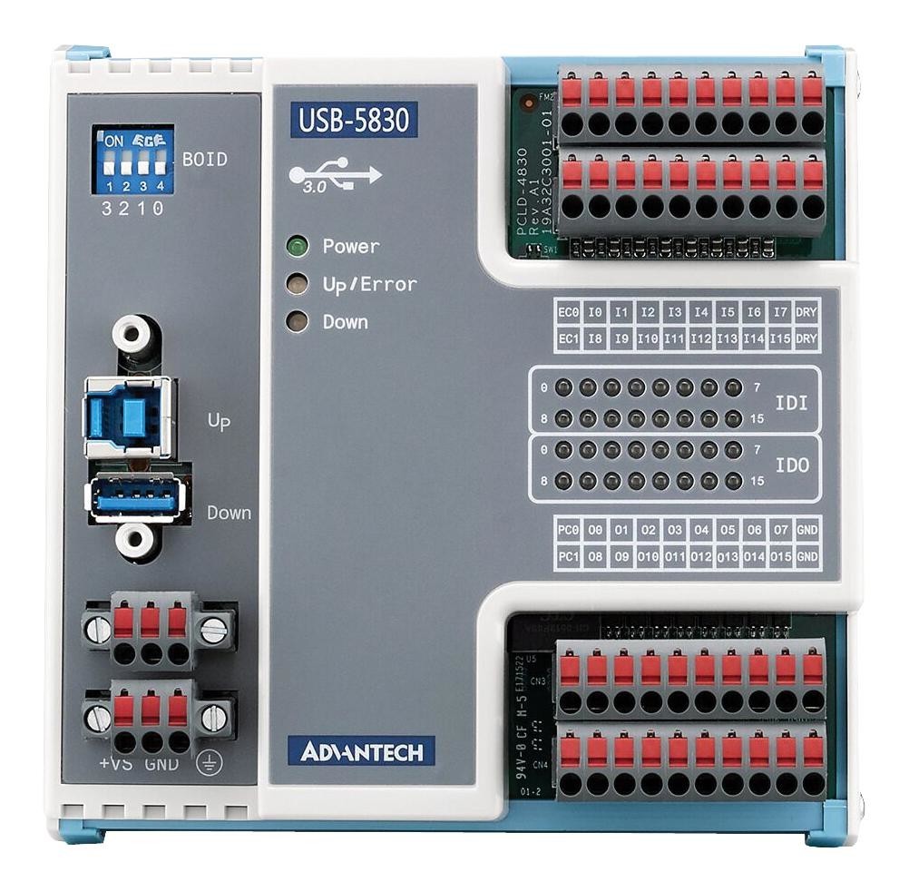 Advantech Usb-5830-Ae I/o Module, Digital/16-Ch/usb 3.0, 0.24A