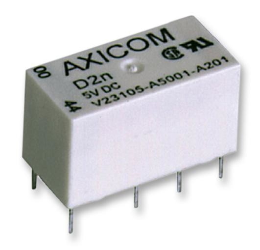 Axicom / Te Connectivity 1-1393793-3 Relay, Signal, Dpdt, 250Vac, 220Vdc, 3A