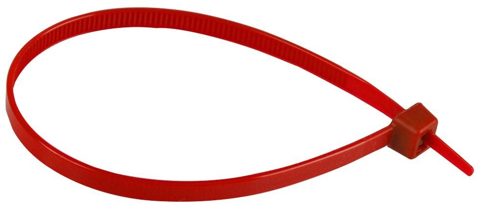 Concordia Technologies Act160X4.6R Cable Ties 160 X 4.60mm Red 100/pk