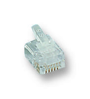 Stewart Connector 937-Sp-3066 Plug, Modular, 6Way, Pk10