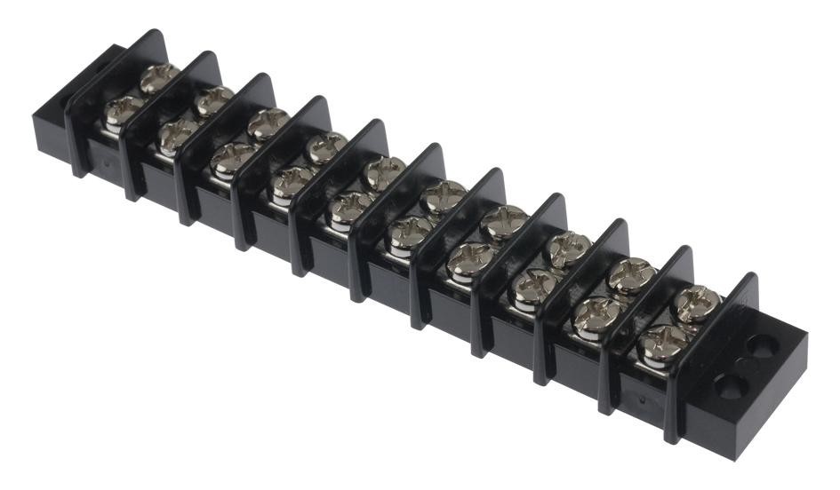 Multicomp Pro Mc24305 Terminal Block, Barrier, 10 Position, 22-12Awg