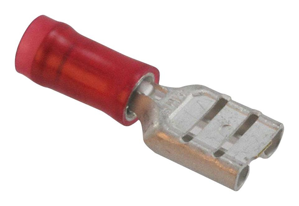 Amp Connectors / Te Connectivity 140805-2 Female Quick Disconnect, 22-17Awg, Red