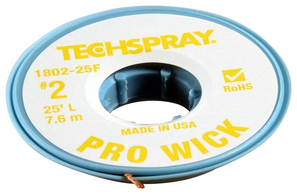 Techspray 1802-25F Desolder Braid