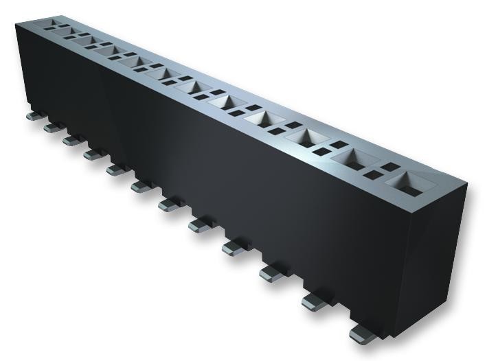 Samtec Fhp-03-02-T-S-K-Tr Socket, 3.96mm, Smt, 3Way