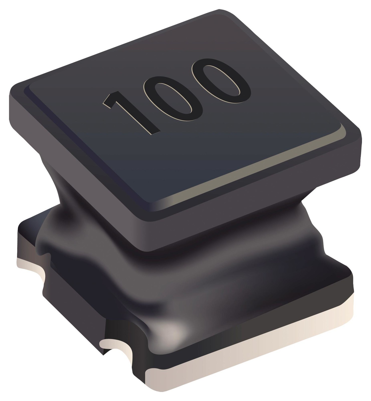 Bourns Srn3030Ha-100M Power Inductor, 10Uh, Semishielded, 0.9A