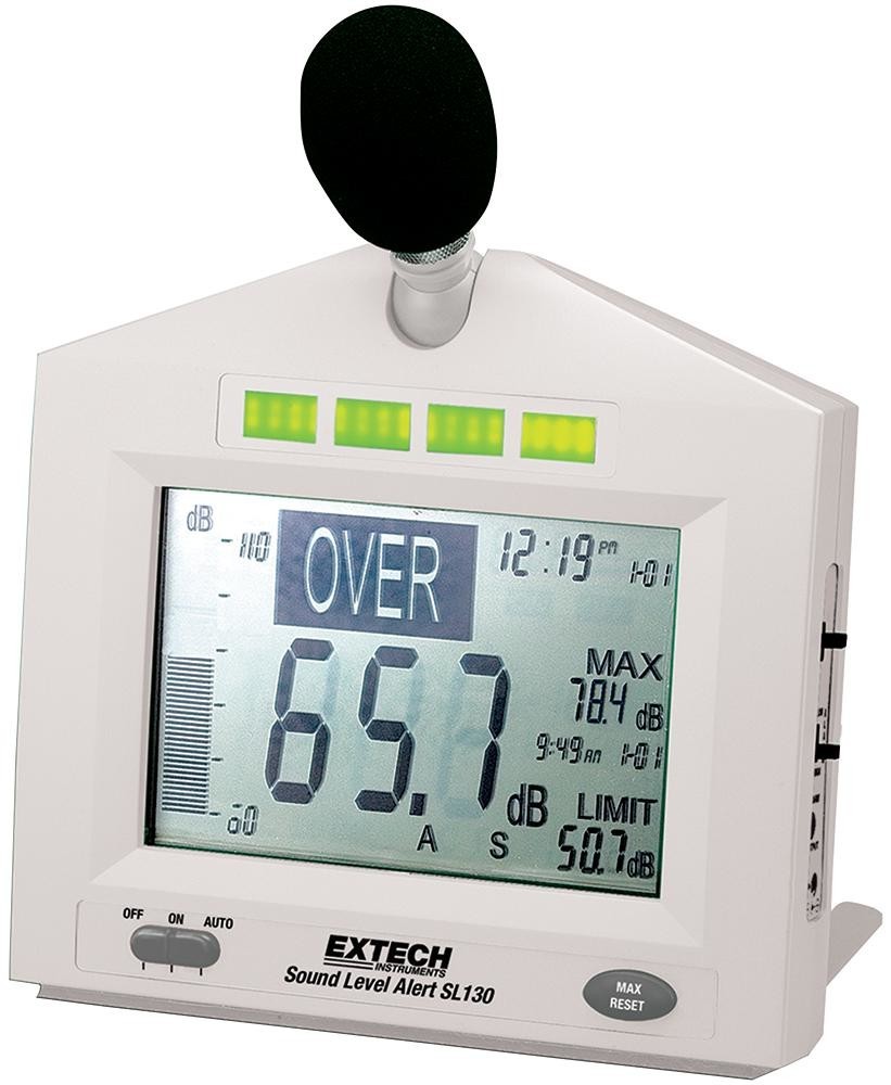 Extech Instruments Sl130W Sound Meter With Alarm