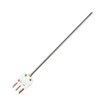 Omega Pr-17L-3-100-1/8-6 Rtd Probe, 100 Ohm, -50 To 250Deg C, 6