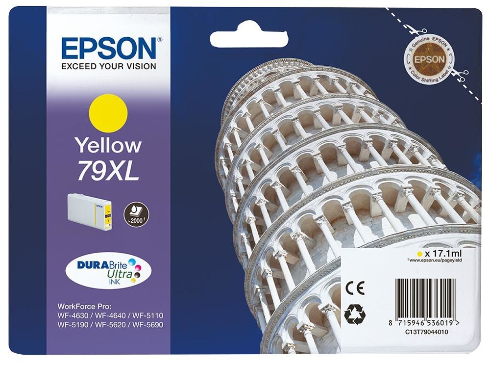 Epson C13T79044010 Ink Cart, T7904, Yellow Xl, Epson