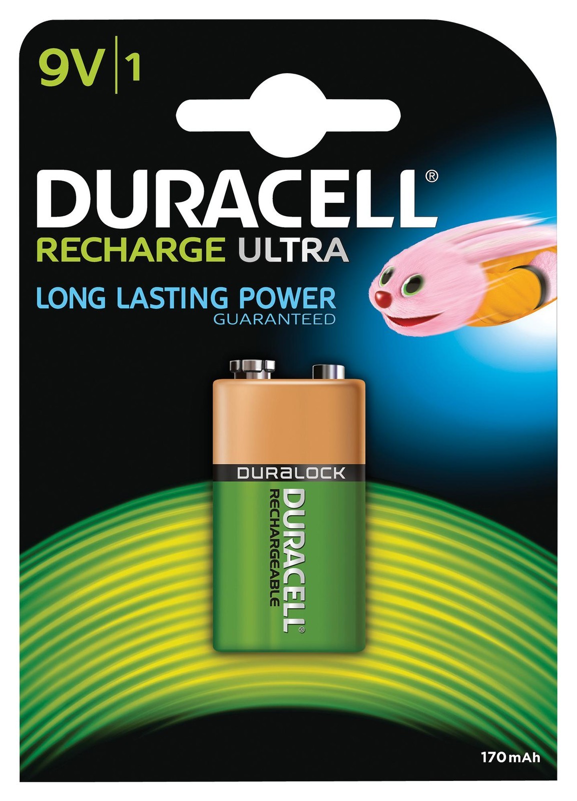 Duracell Accu 9V1 Battery,pp3,ni-Mh,170Mah,9V