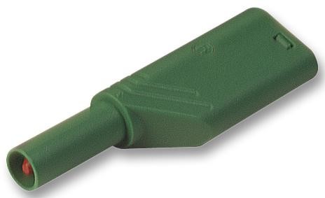 Hirschmann Test And Measurement 934099104 Safety, Plug, 4mm, Green, Mln