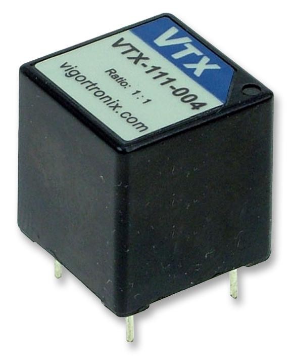Vigortronix Vtx-111-004 Transformer, Pulse, EnCapacitors, 1: 1