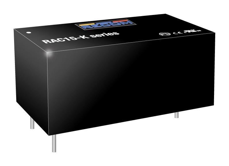 RECOM Power Rac15-15Sk Power Supply, Ac-Dc, 15V, 1A