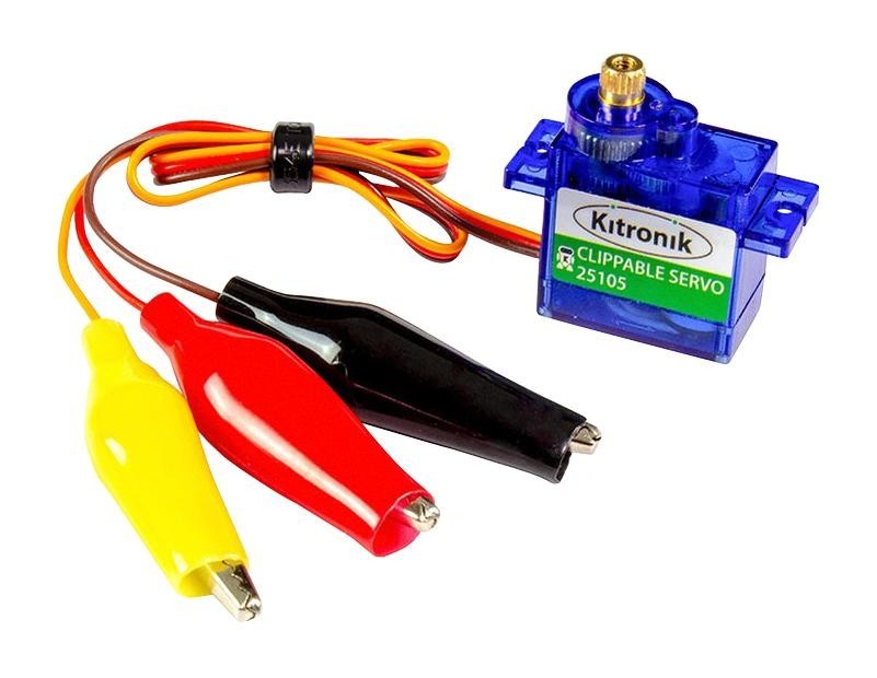 Kitronik 25105 Clippable Servo, 4.8V To 6V, Micro: Bit
