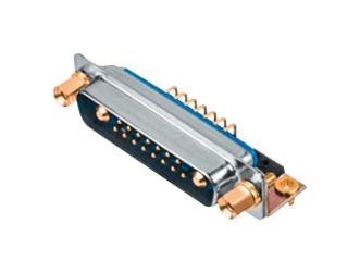 Positronic Cbd43W2M37S50V50 Comb D Sub, Plug, Dd-43W2, Panel/th