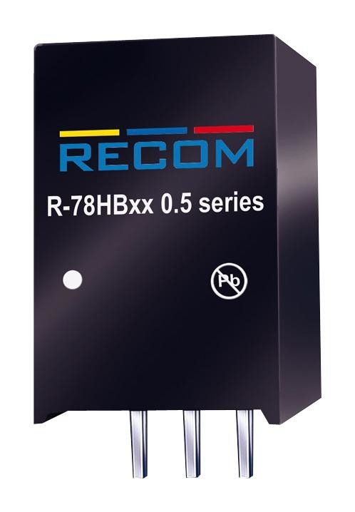 RECOM Power R-78Hb5.0-0.5 Dc-Dc Converter, 5V, 0.5A