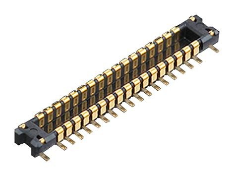 Hirose Bm23Fr0.6-30Ds-0.35V(895) Mezzanine Connector, Rcpt, 30Pos, 2Row/0.35mm