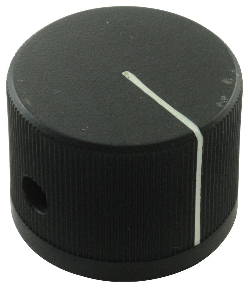 Ehc (Electronic Hardware) 3442-2-B Round Knurled Knob With Line Ind, 6.35mm