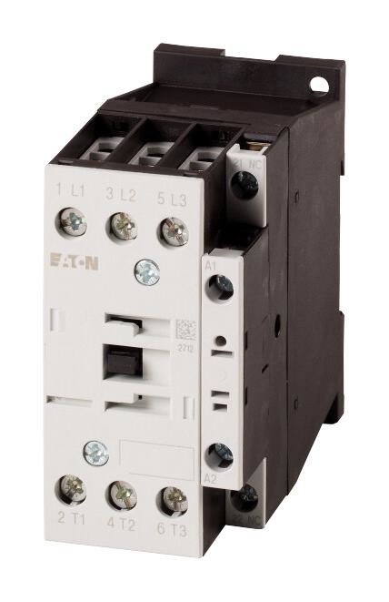 Eaton Moeller Dilm32-01(110V50Hz,120V60Hz) Contactor, 3-Pole+1N/c, 15Kw